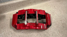 Load image into Gallery viewer, 05 13 Chevrolet Corvette C6 Z06 Front Brake Calipers 6 Piston Set Red Brakes OEM