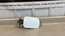 Load image into Gallery viewer, 2011 2014 Dodge Charger SRT-8 Fuel Door OEM Factory Cover White Gas Tank