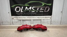 Load image into Gallery viewer, 05 13 Chevrolet Corvette C6 Z06 Front Brake Calipers 6 Piston Set Red Brakes OEM