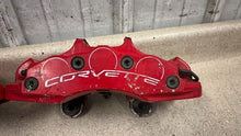 Load image into Gallery viewer, 05 13 Chevrolet Corvette C6 Z06 Front Brake Calipers 6 Piston Set Red Brakes OEM