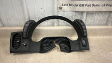 Load image into Gallery viewer, 05 13 Chevrolet Corvette C6 Z06 Factory Gauge Cluster Speedometer Trim Black GM