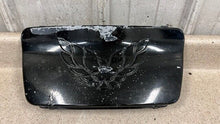 Load image into Gallery viewer, 98 02 Pontiac Firebird Trans AM Front Bumper License Plate Cover Insert GM Black