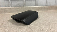 Load image into Gallery viewer, 2010 2015 Camaro ZL1 SS Center Console Lid Arm Rest OEM GM Leather Black 45K