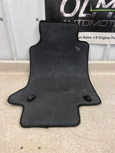 Load image into Gallery viewer, 1997 2004 C5 Corvette Floor Mats Black Cloth Aftermarket Driver Passenger Set