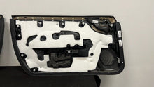 Load image into Gallery viewer, 15 22 Dodge Challenger SRT Interior Door Panel Right Left Set Suede 23K OEM Card