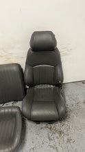 Load image into Gallery viewer, 1982 2002 Pontiac Firebird Trans AM Set Seats Gray Leather OEM GM Power