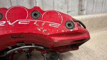 Load image into Gallery viewer, 05 13 Chevrolet Corvette C6 Z06 Front Brake Calipers 6 Piston Set Red Brakes OEM