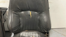 Load image into Gallery viewer, 1982 2002 Pontiac Firebird Trans AM Set Seats Black Leather OEM GM Power Ebony