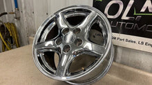 Load image into Gallery viewer, 93 02 Pontiac Firebird Trans AM WS6 16x8 Chrome Wheel OEM GM 9592444 16'' Rim