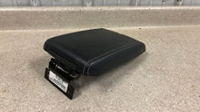 Load image into Gallery viewer, 2011 2014 Dodge Challenger Center Floor Console Lid Armrest Leather SRT Black