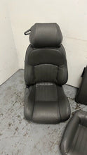Load image into Gallery viewer, 1982 2002 Pontiac Firebird Trans AM Set Seats Gray Leather OEM GM Power