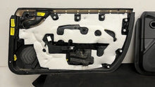 Load image into Gallery viewer, 15 22 Dodge Challenger SRT Interior Door Panel Right Left Set Suede 23K OEM Card