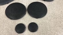 Load image into Gallery viewer, 93 02 Pontiac Firebird Trans AM Front Rear Right Left Gray Speaker Covers 8 OEM