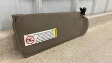 Load image into Gallery viewer, 93 02 Firebird Trans AM Camaro SS Driver Sun Visor Left LH GM Tan Mirror OEM