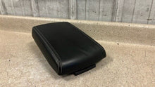 Load image into Gallery viewer, 2011 2014 Dodge Challenger Center Floor Console Lid Armrest Leather SRT Black