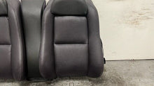 Load image into Gallery viewer, 2004 Pontiac GTO Original Black Purple Leather Seats Rear Right Left OEM GM