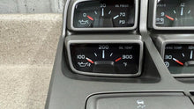 Load image into Gallery viewer, 10 15 Camaro SS Center Console Top Trim Gauges Switches Controls GM Factory 78K