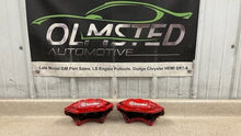 Load image into Gallery viewer, 06 16 Dodge Charger SRT8 Brembo Rear Left Right Brake Calipers Challenger Red