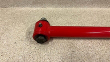 Load image into Gallery viewer, 82 02 Camaro Firebird BMR Adjustable Panhard Bar Tubular Red F-Body Bushings