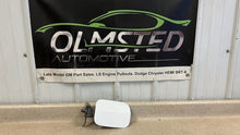 Load image into Gallery viewer, 2011 2014 Dodge Charger SRT-8 Fuel Door OEM Factory Cover White Gas Tank