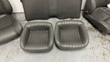 Load image into Gallery viewer, 1982 2002 Pontiac Firebird Trans AM Set Seats Gray Leather OEM GM Power