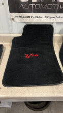 Load image into Gallery viewer, 1982 2002 Chevrolet Camaro Z28 Black Cloth Floor Mats Logo Aftermarket Set RH LH