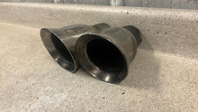 Load image into Gallery viewer, Chevrolet Camaro SS ZL1 Bell Style Exhaust Tip Factory OEM GM Round Tips Used
