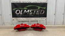 Load image into Gallery viewer, 15 20 Dodge Challenger Charger SRT8 Front 6 Piston Brake Calipers Brembo Red 23K