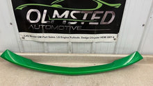 Load image into Gallery viewer, 2010 2013 Chevrolet Camaro SS Rear Trunk Deck Lid Spoiler OEM GM 92237063 Green