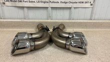 Load image into Gallery viewer, 97 04 Chevrolet Corvette C5 Corsa Polished Dual Wall Exhaust Tips PAIR