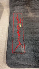 Load image into Gallery viewer, 2000 2002 Pontiac Firebird Firehawk Front Rear Floor Mats Black Red OEM SLP