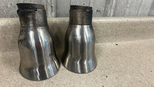 Load image into Gallery viewer, Chevrolet Camaro SS ZL1 Bell Style Exhaust Tip Factory OEM GM Round Tips Used