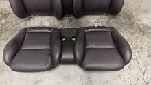 Load image into Gallery viewer, 2004 Pontiac GTO Original Black Purple Leather Seats Rear Right Left OEM GM
