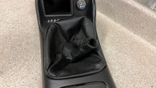 Load image into Gallery viewer, 98 02 Firebird Trans Am Camaro SS Center Console Top Manual Ebony Boot Shifter