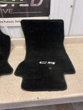 Load image into Gallery viewer, 1997 2004 C5 Corvette Floor Mats Black Cloth Aftermarket Driver Passenger Set