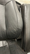 Load image into Gallery viewer, 1982 2002 Pontiac Firebird Trans AM Set Seats Black Leather OEM GM Power Ebony