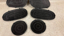 Load image into Gallery viewer, 93 02 Pontiac Firebird Trans AM Front Rear Right Left Gray Speaker Covers 8 OEM