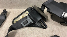 Load image into Gallery viewer, 93 02 Firebird Camaro Driver Passenger Front Rear Seat Belt Set Black OEM GM