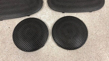Load image into Gallery viewer, 93 02 Pontiac Firebird Trans AM Front Rear Right Left Black Speaker Covers 8 OEM