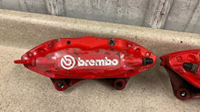 Load image into Gallery viewer, 06 16 Dodge Charger SRT8 Brembo Rear Left Right Brake Calipers Challenger Red