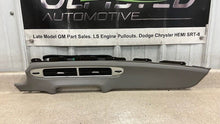 Load image into Gallery viewer, 2010 2015 Chevrolet Camaro SS ZL1 Gray Leather Dash Trim 2 Pieces GM Factory