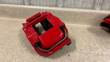 Load image into Gallery viewer, 06 13 Chevrolet Corvette C6 Z06 Rear Brake Calipers 4 Piston Set Red Brakes 31K