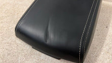 Load image into Gallery viewer, 2011 2014 Dodge Challenger Center Floor Console Lid Armrest Leather SRT Black