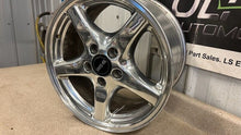 Load image into Gallery viewer, 93 02 Pontiac Firebird Trans AM WS6 17x9 Polished Wheel 17'' Rim GM 9592509 OEM