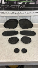 Load image into Gallery viewer, 93 02 Pontiac Firebird Trans AM Front Rear Right Left Black Speaker Covers 8 OEM