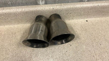 Load image into Gallery viewer, Chevrolet Camaro SS ZL1 Bell Style Exhaust Tip Factory OEM GM Round Tips Used