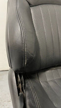 Load image into Gallery viewer, 1982 2002 Pontiac Firebird Trans AM Set Seats Black Leather OEM GM Power Ebony