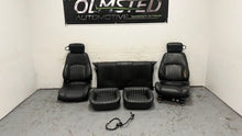 Load image into Gallery viewer, 1982 2002 Pontiac Firebird Trans AM Set Seats Black Leather OEM GM Power Ebony