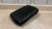 Load image into Gallery viewer, 2011 2014 Dodge Challenger Center Floor Console Lid Armrest Leather SRT Black