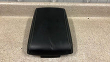 Load image into Gallery viewer, 2011 2014 Dodge Challenger Center Floor Console Lid Armrest Leather SRT Black
